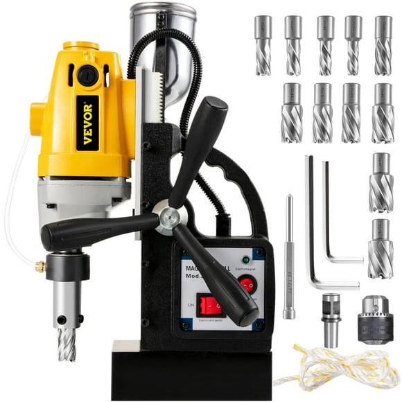Taladro magnético Vevor MD40 1100W 40 mm de diámetro de perforación