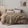 thumbnail image 1 of Manta Bedsure GentleSoft Marrón Esponjosa Talla Queen, 1 of 6