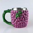 thumbnail image 4 of Taza De Agua Creativa En Forma De Fruta 3D, Taza De Cerveza De Café De Resina Novedosa, Personalidad Única Para Decoración De Hogar, Oficina, Bar, Restaurante Monstrate HA026632-01, 4 of 7