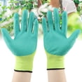 thumbnail image 2 of 1Pair Non slip Waterproof Labor Work Garden Gloves Handling Gloves, 2 of 8
