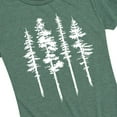 thumbnail image 3 of Instant Message - Abstract Trees - Women's Short Sleeve Graphic T-Shirt, 3 of 6