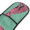 thumbnail image 4 of Yayeee Double Oven Mitt Kitchen Heat Resistant Baking 35" x7" Quilted Glove, Pink Cheetah, 4 of 6
