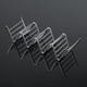 thumbnail image 1 of Taco Rack Taco Shell Holder Food Rack 1Pc Practical Taco Holder 4 Wave Shape Stainless Steel Food Rack Hard Shells Kitchen Tools, 1 of 8