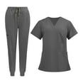 thumbnail image 2 of TISHITA Nursing Scrubs Nurses Week Comfortable Nursing Uniforms Set for Hospital Men m, 2 of 8