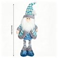 thumbnail image 2 of Sahpxhe Christmas Gnomes Plush Decor, 21 inch Adorable Blue Winter Standing Stuffed Toy for Home Table Fireplace Indoor Decorations, 2 of 6