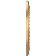 thumbnail image 3 of Ekena Millwork 13"OD x 3 1/2"ID x 3/4"P Cole Thermoformed PVC Ceiling Medallion (Fits Canopies up to 4 1/4"), Bright Coat Gold, 3 of 10