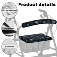 thumbnail image 5 of HELLHERO Dog Paw Print Seat & Back Covers Seat & Back Cover and Senior Waterproof Stain Proof and Elder, 5 of 7