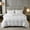 White, variant on Tufted Duvet Cover Set Boho Mandala Bedding Set Shabby Chic Jacquard Mandala Floral Bedding Vintage Retro Hippie Duvet Cover Set for All Season
