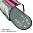 thumbnail image 4 of Small Pet Carrier for Small Dogs and Cats - Waterproof Soft Pet Travel Bag with Meshed Window - TSA Approved Pet Carrier for Cat Travel Bag - 7.9 x 13.8 x 7.9 Inch - Fuschia, 4 of 8