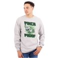 thumbnail image 3 of PACMAN Saint Paddys Pinch Proof Long Sleeve TShirt Men Women Brisco Brands S, 3 of 6