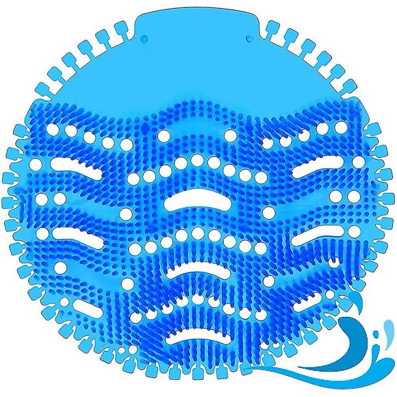 10 Pack Urinal Screens Deodorizer, Urinal Cake Long Bristle Anti-Splash and Anti-Clogging Lasting O
