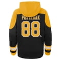 thumbnail image 3 of Youth David Pastrnak Black Boston Bruins Ageless Must-Have V-Neck Name & Number Pullover Hoodie, 3 of 3