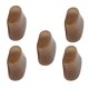 thumbnail image 1 of ADDHAT 5Ud Parches De Para Flauta De Colodio Color Marrón Claro Material Profesional, 1 of 8