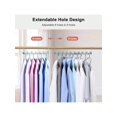 thumbnail image 2 of Space Saving Hangers Upgraded, Adjustable 6 Holes to 9 Holes Magic Clothes Hanger, Stainless Steel Hangers Space Saving for Closet Organizers and Stor, 2 of 5