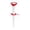 Rouge, variante sur Ethern Tee de Golf Léger Porte-Balles de Golf pour Fournitures de Golfeur à Domicile Terrain d'Entraînement Rouge