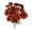Z21-Wine, variant on Christmas Kitchen Cabinet Wreaths with Ribbon Bow, 10.2" Christmas Wreath Xmas Fireplace Decor, Red Berries Winter Window Wreath Garland for Door Window Christmas Party Decor, 1Pc(Red1,10.2x10.2")