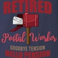 thumbnail image 3 of CafePress - Retired Postal Worker Funny Po Long Sleeve T Shirt - Long Sleeve Dark T-Shirt, 3 of 4