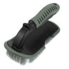 Durable Truck Car Car Wheel Tire Brush w Nonslip Handle Black Gray