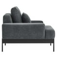 thumbnail image 3 of Modway Proximity Upholstered Fabric Armchair in Charcoal, 3 of 8