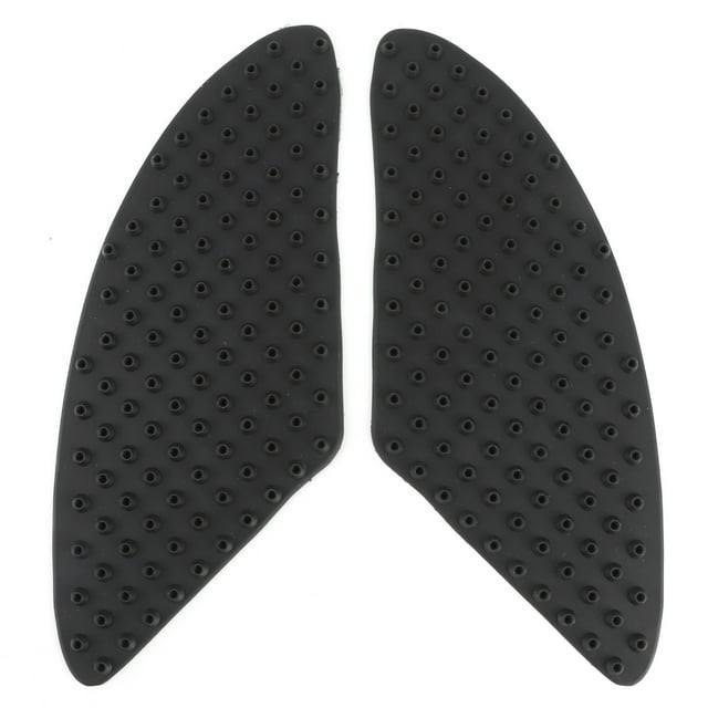 Almohadilla de goma para motocicleta compatible con Yamaha, protector de tanque de aceite de 2 piezas, almohadilla antideslizante, pegatina antideslizante para tanque, artesanía excepcional Jadeshay A