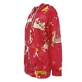 thumbnail image 5 of hirigin Women's Oversized Sweatshirt Christmas E-Girl Hoodies Pullover for Teen Girls Long Sleeve Jackets Baggy Streetwear (Red, XL), 5 of 7