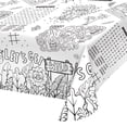 thumbnail image 1 of Mantel de papel para colorear Gatherfun Safari Jungle Theme, 1 of 6
