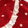 thumbnail image 6 of Xyant Baby Wear Hoodie Cape Poncho Coat Spring Autumn Winter Car Seat Jacket Outwear for 1-3 Year Girls (Red,3-12 Months), 6 of 8
