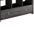 thumbnail image 4 of Wooden Storage Shoe Rack Bench With 3 Shelves and Raised Top Distressed Gray - Saltoro Sherpi, 4 of 6