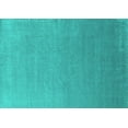 thumbnail image 1 of Ahgly Company Indoor Rectangle Solid Turquoise Blue Modern Area Rugs, 8' x 12', 1 of 4