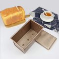 thumbnail image 3 of Bread mold with cover, for corrugated bread with cover, 3 of 8