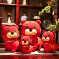thumbnail image 1 of 2022 Mascot Tiger Doll Adorable Car Interior Decor Super Soft Festive Plush Tiger Doll for Spring Festival, 1 of 8