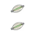 thumbnail image 1 of Almencla 2Pcs 6 Wire Bait Cage Thrower Fishing Feeder Sinker Fishing Basket, 1 of 6