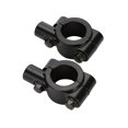 thumbnail image 4 of WEUVEB 2Pcs Easy Install Rear View Mirror Clamp Black Motorcycle Handlebar Mirror Adaptor, 4 of 8