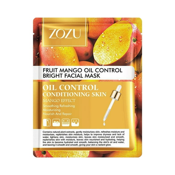 EDHITNR Clearance Fruit Facial Mask Full Face Facial Mask- Sensitive Soothing, Anti-, Nourishing Cleansing Face Mask - Natural Spa Facial Mask For Women, Men (5ml) Black and Friday Deals 90% off