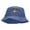 Periwinkle, variant on Stoned Icon Embroidered Bucket Hat - Red OSFM
