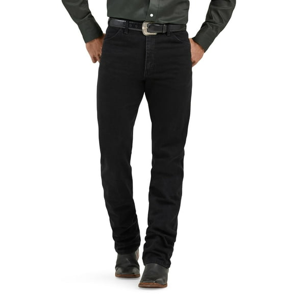Jean Wrangler 13MWZ para hombre, corte vaquero, corte original, color negro