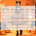 thumbnail image 3 of Auroural Girls Tulle Dresses Girls Halloween Layered Dress Black Orange Striped Sleeveless Witch Party Dress, 3 of 9