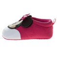 thumbnail image 3 of Disney Minnie Mouse Baby Shoes. (Infant Toddler), Fuchsia, Size: 4, 3 of 8