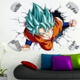 thumbnail image 3 of JM Dos pegatinas de pared de ventana falsa de dibujos animados de Seven Dragon Ball, papel tapiz decorativo de pared de fondo de dormitorio de Rey Mono Saiya King Mono Saiya JM, 3 of 5