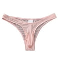 thumbnail image 2 of ruhuadgb Men Briefs U Convex Breathable Elastic Transparent Ultra-soft Non-slip Low Rise Stretchy Men Underpants for Inner Wear, 2 of 8