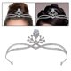 thumbnail image 5 of Rhinestone Nupcial Tocado Diadema Tiaras Para Fiestas Temáticas Fotografía Macarena tocado tocado, 5 of 8