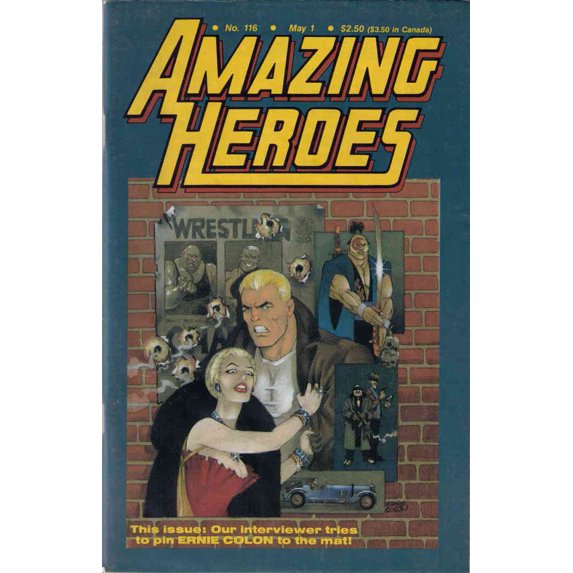 Amazing Heroes #116 VF ; Fantagraphics Comic Book