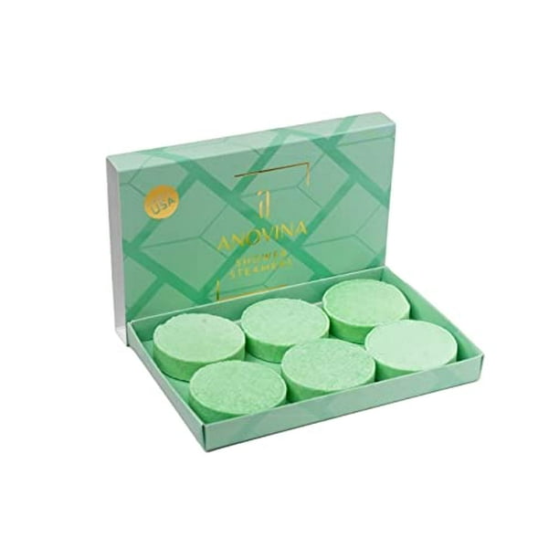 Anovina Eucalyptus Essential Oil Shower Steamers Made in USA 6 Pack