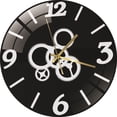 thumbnail image 1 of Fridja Living Room Digital Wall Clock Acrylic Mute Creative Clock, 1 of 2