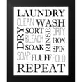 thumbnail image 2 of Allen, Kimberly 20x24 Black Modern Framed Museum Art Print Titled - Repeat Laundry, 2 of 5