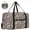 Beige Leopard Print, variant on 2 Pack Leopard Print Travel Duffel Bags for Women,Airline Approved Carry on Luggage, Lightweight Personal Item Bag with Trolley Sleeve,Waterproof Overnight Weekender Bag(White,Brown)