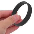 thumbnail image 5 of NICEXMAS 25Pcs Silicone Sports Wristbands Black Flexible Bands for Outdoor Activities, 5 of 7