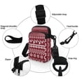 thumbnail image 5 of HELLHERO Adjustable Crossbody Bag Polyester Adjustable Strap Ghost Bow Pattern for Casual Travel Men, Women, 5 of 7