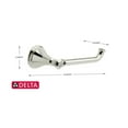 thumbnail image 2 of Delta Cassidy Tissue Holder, Polished Nickel, 2 of 4