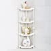 thumbnail image 2 of Tenby Living Corner Shower Caddy - 4 Shelf Shower Organizer Caddie with Movab., 2 of 10